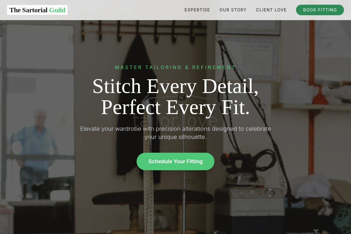 Button Tailor Alterations Shop