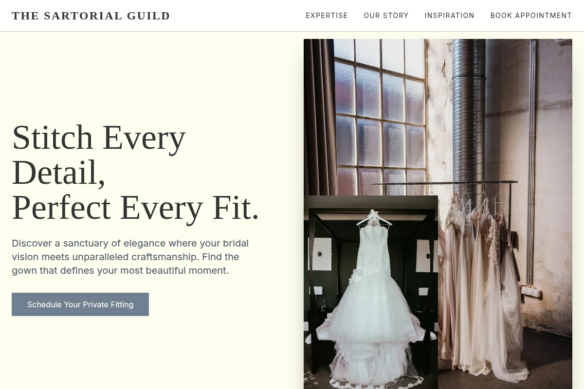 Button Wedding Dress